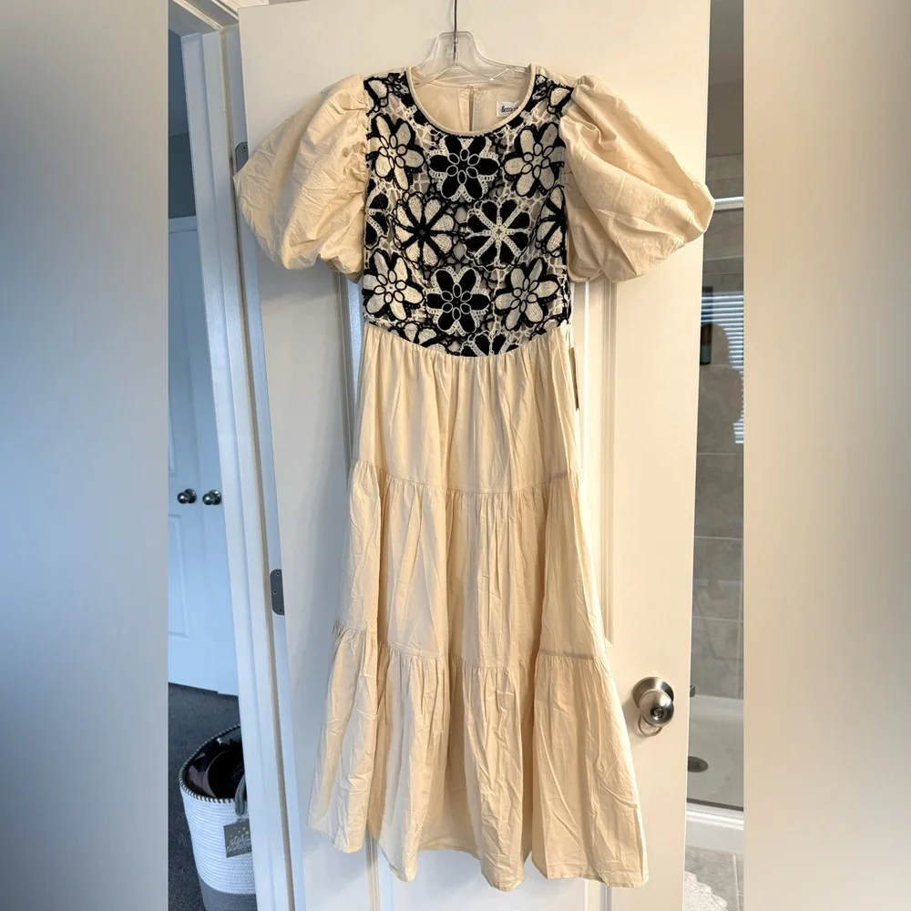 BNWT ‘Joyce Crochet Bodice Dress’ - Picture 3 of 7